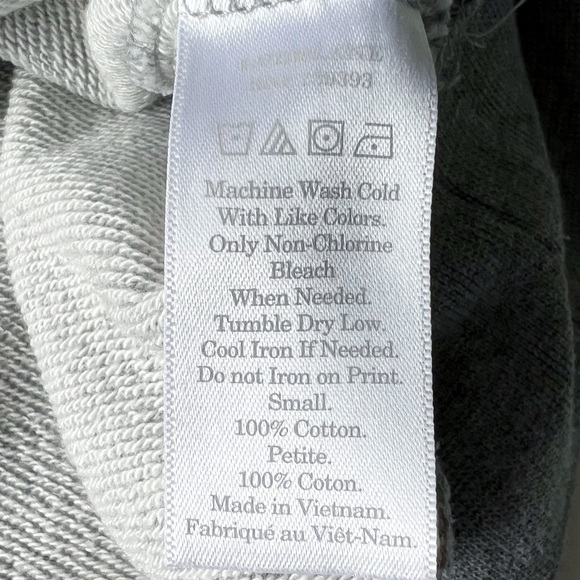 Everlane 100% Human Unisex French Terry Sweatshirt | SMALL - Picture 8 of 10